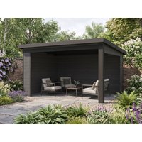 WPC Gartenlaube Modell Lounge 12,0 m² | 4x3m | Restposten 28% Rabatt Unkategorisiert online kaufen