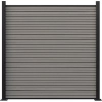 WPC Steckzaun Modell FineLine 180x180 cm Grau | Restposten 36% Rabatt Unkategorisiert online kaufen WPC Steckzaun Modell FineLine 180x180 cm Grau | Restposten 36% Rabatt Unkategorisiert online kaufen