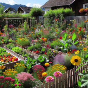 Die Bedeutung von Blumen im Gemüsegarten ⚘ GartenBlog