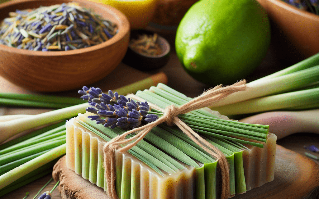 Natürliche Küchenreinigung: Zitronengras und Lavendel Deodorant Seife