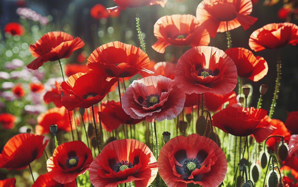 Der Mohn: Eine farbenfrohe Bereicherung für jeden sonnigen Garten