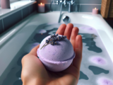 Einfache Selbstpflege: Lavendel- und Kakaobutter-Badepralinen