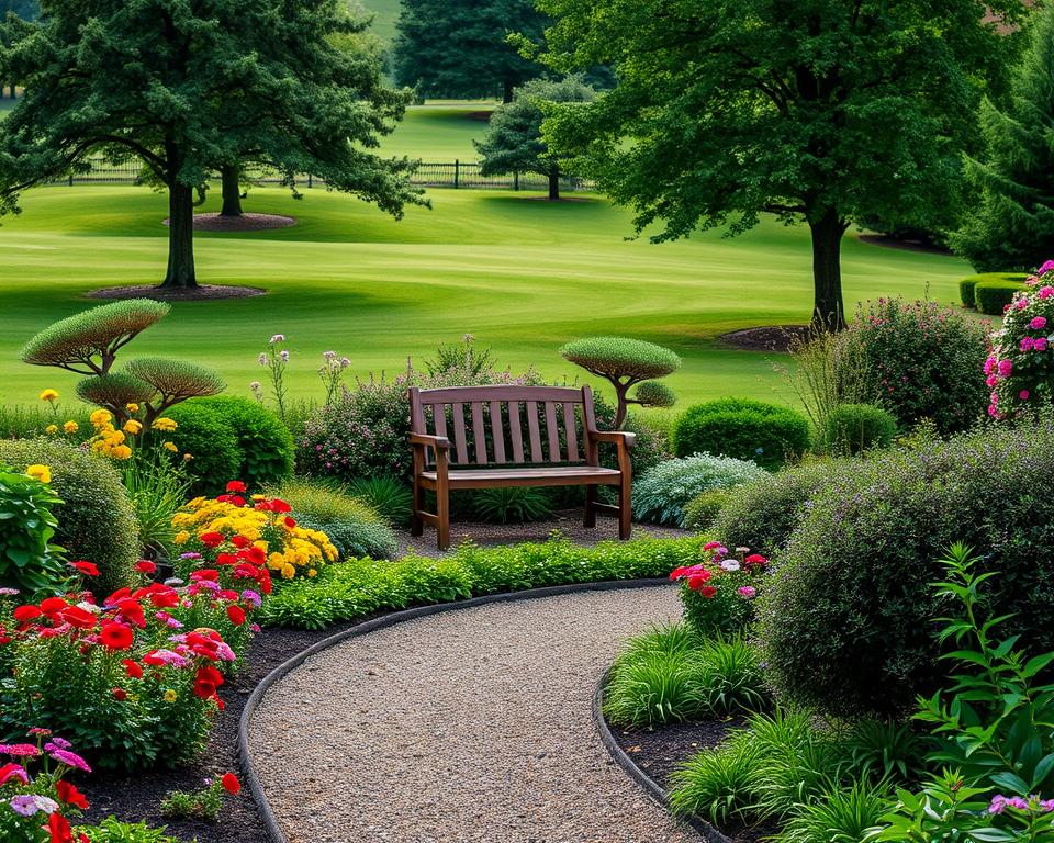 pflegeleichte Gartenstrategien